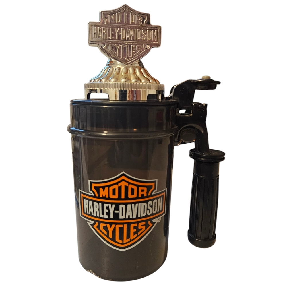 Vintage Harley Davidson Motorcycle Stein with Sound